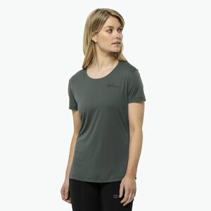 Jack Wolfskin női trekking póló Tech hedge zöld (Tech 1807122) kép