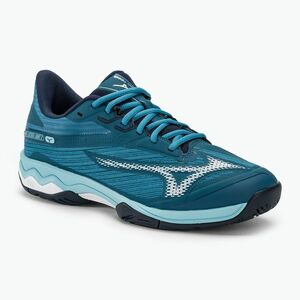 Férfi teniszcipő Mizuno Wave Exceed Light 2 AC moroccan blue / white / bluejay (Wave Exceed Light 2 AC 61GA231827) kép