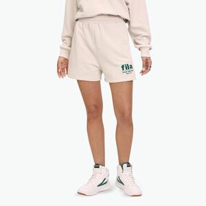 Női rövidnadrág FILA Linyi oatmeal melange (Linyi FAW0763) kép