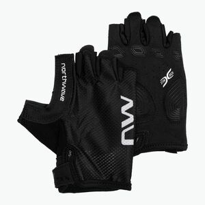 Férfi kerékpáros kesztyű Northwave Active Short Uszonyger black (Active Short Finger C89202324T) kép