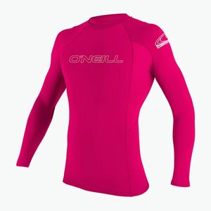 Gyerek hosszú ujjú felső úszáshoz O'Neill Basic Skins LS Rash Guard watermelon (Youth Basic Skins Rash Guard 3346-182) kép