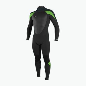 Férfi búvárruha O'Neill Epic 3/2 Back Zip Full black/gunmetal/dayglo (Epic 3/2 Back Zip Full 4211B-HH1) kép