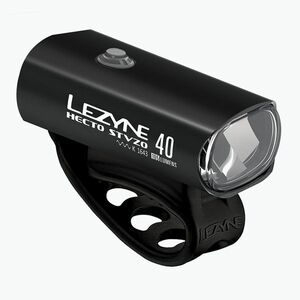 Első kerékpárlámpa Lezyne Hecto Drive Stvzo 40 Front gloss black (Hecto Drive Stvzo 40 Front 1-LED-9-STVZO-V304) kép