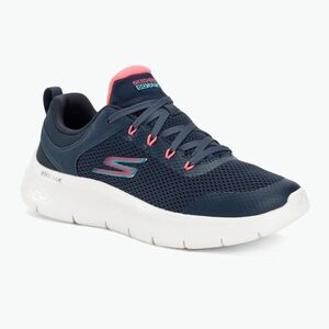 Női SKECHERS Go Walk Flex Caley navy/fehér/korall cipő (Go Walk Flex Caley 124817) kép