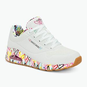 női cipő SKECHERS Uno Loving Love white/multi (Uno Loving Love 155506) kép