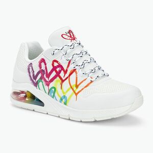 női cipő SKECHERS Uno 2 Floating Love white/multi (Uno 2 Floating Love 155521) kép