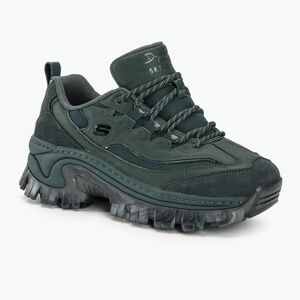 női cipő SKECHERS Hi-Ryze Doja`Lite Premium olive/black (Hi-Ryze Doja`Lite Premium 177940) kép