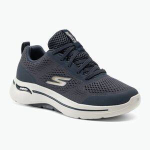 Férfi SKECHERS Go Walk Arch Fit Idyllic navy/fehér/arany cipő (Go Walk Arch Fit Idyllic 216116) kép