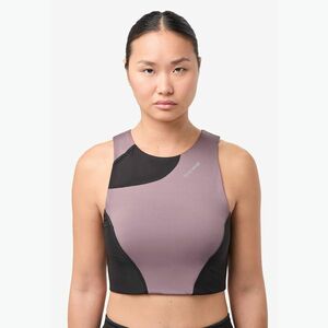 Női futótrikó NNormal Trail Cropped Top purple (Trail Cropped Top N2CWTB1) kép