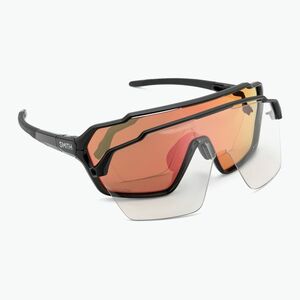 Napszemüveg Smith Shift MAG black/chromapop red mirror (Shift MAG 204056) kép