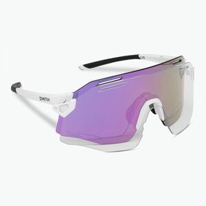 Napszemüveg Smith Vert white/chromapop violet mirror (Vert PivLock 206518) kép