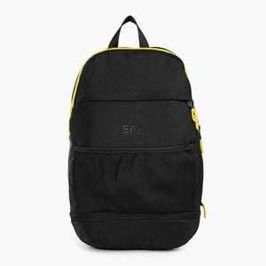 Férfi hátizsák EA7 Emporio Armani Train Logo Tape 25 l black/giallo (Train Logo Tape 279502-4R927) kép