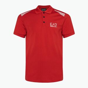 Férfi galléros póló EA7 Emporio Armani Train 7 Lines salsa (Train 7 Lines Polo CO 3DPF51-PJULZ) kép