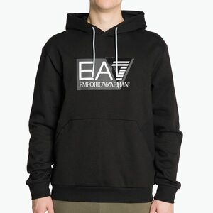 Férfi pulóver EA7 Emporio Armani Train Visibility Hoodie black (Train Visibility Hoodie 3DPM02-PJ07Z) kép