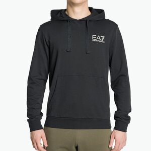 Férfi pulóver EA7 Emporio Armani Train Logo Series Hoodie Extended Logo Coft night blue/white logo (Train Logo Series Hoodie Extended Logo Coft 8NPM18-PJ05Z) kép