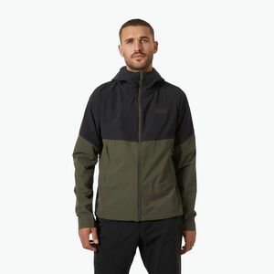 Férfi softshell kabát Helly Hansen Blaze Softshell utility gre (Blaze Softshell Hood 63286_431) kép