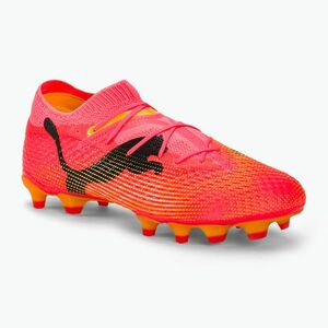 focicipő PUMA Future 7 PRO+ FG/AG sunset glow/puma black/sun stream (Future 7 PRO+ FG/AG 107705 03) kép