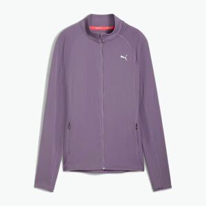 Női futópulóver PUMA Run For Her Ribbed Full Zip pale plum női futópulóver (Run For Her Ribbed Full Zip 525755 30) kép