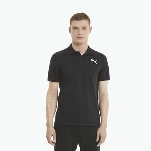 Férfi PUMA Ess Pique Polo Shirt puma fekete/macska (Ess Pique Polo 586674 51) kép