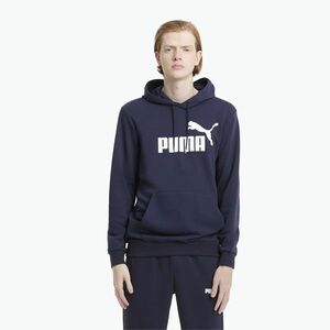 Férfi pulóver PUMA Essentials Big Logo Hoodie TR peacoat (Essentials Big Logo Hoodie TR 586688) kép
