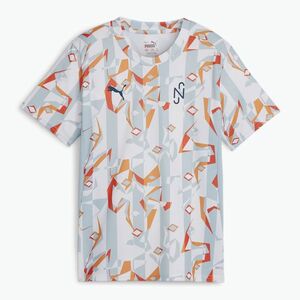 Gyerek foci póló PUMA Neymar JR Creativity Jersey puma white/hot heat (Neymar JR Creativity Jersey 658959) kép
