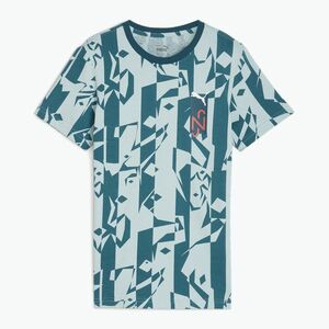 Gyerek foci póló PUMA Neymar Jr Creativity Logo Tee ocean tropic/turquoise surf (Neymar Jr Creativity Logo Tee 658960) kép