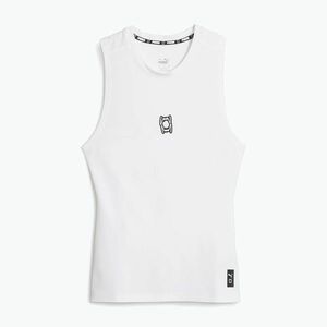 Férfi kosárlabda tank top PUMA Hoops Team Slvs Baselayer puma fehér (Hoops Team Slvs Baselayer 676630 02) kép