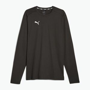 Férfi kosárlabda hosszú ujjú PUMA Hoops Team Drycell LS Tee puma black (Hoops Team Drycell LS Tee 676644 01) kép
