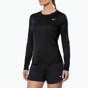 Női Mizuno Impulse Core LS Tee fekete (Impulse Core LS Tee J2GAA72209) kép