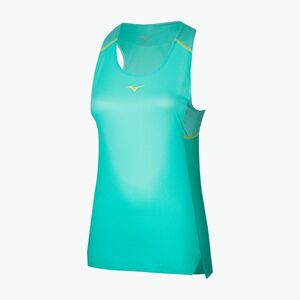 Női futótrikó Mizuno Aero Tank blue turquoise (Aero Tank J2GAB20129) kép