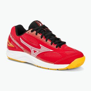 Mizuno Stealth Star 2 Jr gyermek kézilabda cipő radiant red/white/carrot curl (Stealth Star 2 Jr X1GC230702) kép