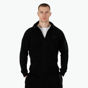 Férfi pulóver Pitbull West Coast Beachfront Hooded Zip black (Beachfront Hooded Zip 133002900001) kép