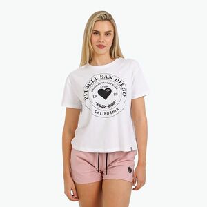 Férfi póló Pitbull West Coast Heartie Oversize white (Heartie Oversize 214085000100) kép