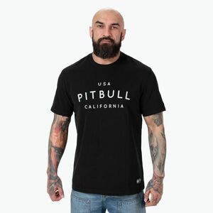 Férfi póló Pitbull West Coast Usa Cal black (Usa Cal 214044900001) kép