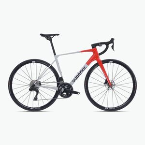 Országúti kerékpár Superior X-ROAD 9.5 GF gloss grey/orange red (X-ROAD 9.5 GF 801.2024.28034) kép