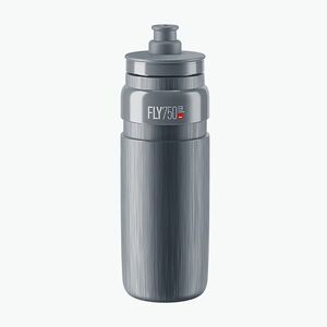 Kerékpáros kulacs Elite FLY Tex 750 ml grey/grey logo (FLY Tex EL01607199) kép