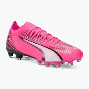 focicipő PUMA Ultra Match FG/AG poison pink/puma white/puma black (Ultra Match FG/AG 107754 01) kép