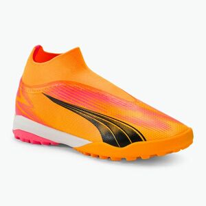 focicipő PUMA Ultra Match + LL TT sunset glow/puma black/sun stream (Ultra Match + LL TT 107761 03) kép