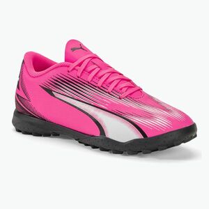 gyermek focicipő PUMA Ultra Play TT Jr poison pink/puma white/puma black (Ultra Play TT Jr 107779 01) kép