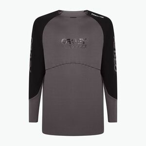 Férfi kerékpáros hosszú ujjú Oakley Maven Scrub black/grey (Maven Scrub LS FOA405431) kép