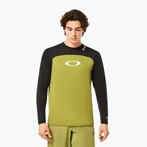 Férfi kerékpáros hosszú ujjú Oakley Free Ride RC fern (Free Ride RC LS FOA405473) kép