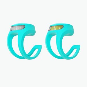 Kerékpárlámpa készlet Knog Frog V3 Twinpack morski (Frog V3 Twinpack 13136) kép