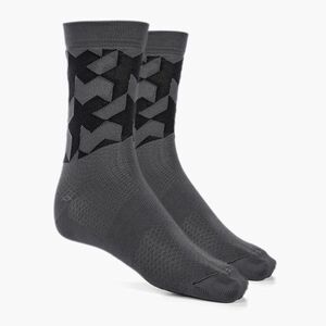 kerékpáros zokni ASSOS Monogram torpedo grey (Monogram EVO P13.60.695.70) kép