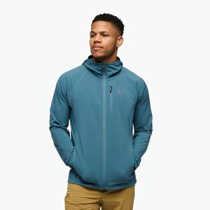 Férfi trekking pulóver Black Diamond Coefficient Storm Hoody creek blue (Coefficient Storm Fz Hoody AP7440184064) kép