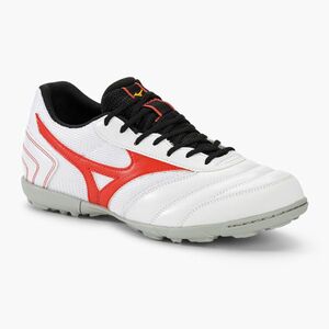 Gyerek focicipő Mizuno MRL Sala Club TF Jr white/radiant red (MRL Sala Club TF Jr Q1GB240391) kép