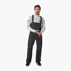 Férfi vitorlás nadrág Helly Hansen HP Foil Pro Bib ebony (HP Foil Pro Bib 33833_980) kép
