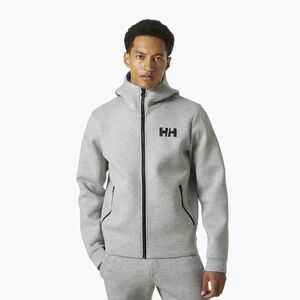 Férfi vitorlás pulóver Helly Hansen HP Ocean 2.0 grey/melange (HP Ocean Full Zip 2.0 34264_949) kép