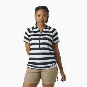 Női póló Helly Hansen Siren 1/2 Zip navy stripe (Siren 1/2 Zip 34302_599) kép