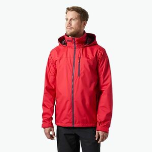 Férfi vitorlás kabát Helly Hansen Crew Hooded 2.0 red (Crew Hooded 2.0 34443_162) kép