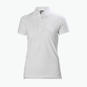 Női póló Helly Hansen Crew Pique 2 Polo white (Crew Pique 2 Polo 53055_001) kép